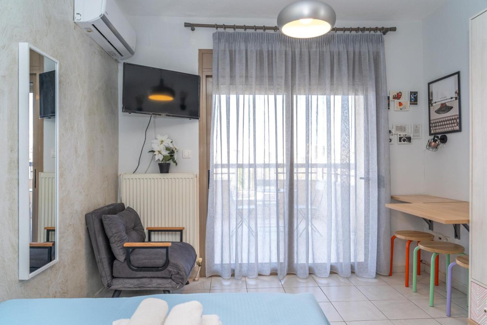 Kosmos Service Apartment Beautiful Studio 3 With Additional Cost Parking Thessaloníki Eksteriør billede