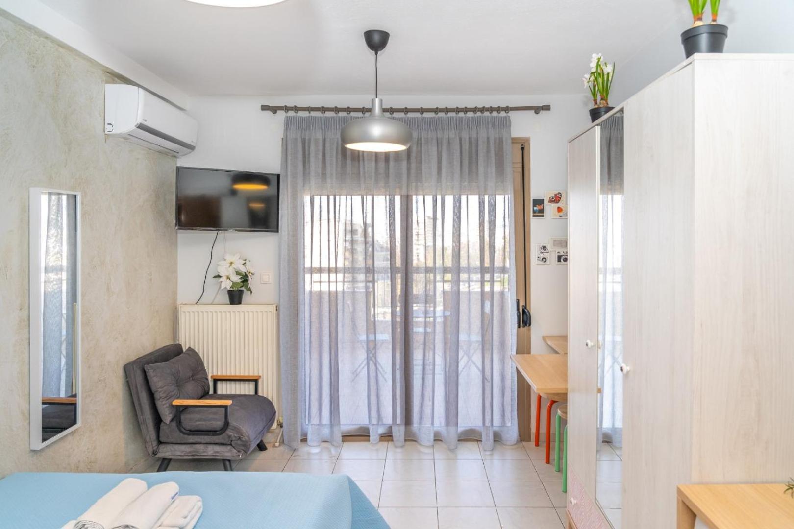Kosmos Service Apartment Beautiful Studio 3 With Additional Cost Parking Thessaloníki Eksteriør billede