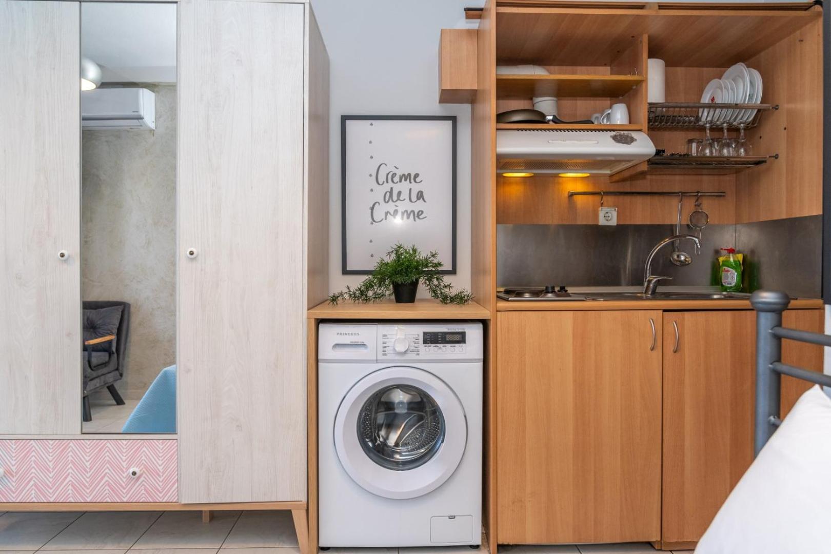 Kosmos Service Apartment Beautiful Studio 3 With Additional Cost Parking Thessaloníki Eksteriør billede